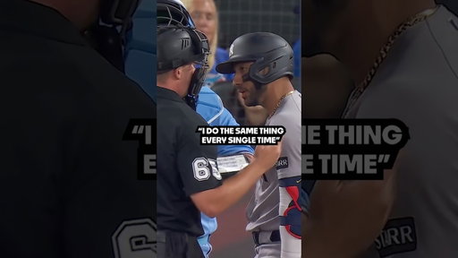Umpire warns batter for “intentional delaying”