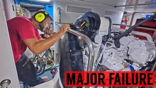 DISASTER Strikes on Night ONE of our Pacific Ocean Crossing Australia to America EP66