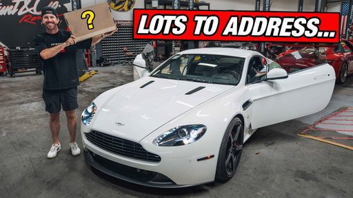 FIRST MOD FOR MY ASTON MARTIN VANTAGE!