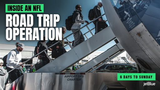Planes, Buses & 53 Players: Inside an NFL Road Trip | 1JD Films