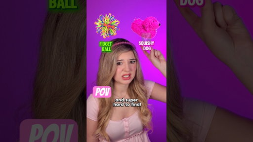 POV: you pick between a squishy dog or a fidget ball…#shortsfeed #fidgets #pov