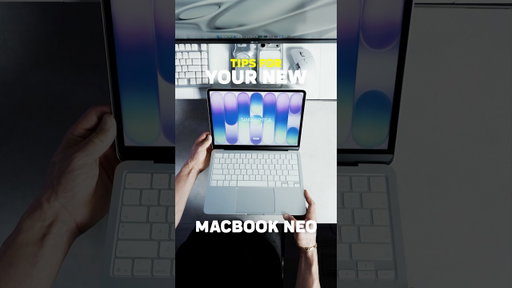 MACBOOK NEO TIPS PT 1 #macbook #macbookneo #macbooktips #apple #ios26