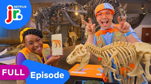 Paleontologists 🦖 FULL EPISODE | Blippi's Job Show | Netflix Jr