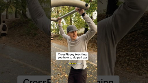 The sternum smack is key #crossfit #fitness #pullups #comedy #shorts