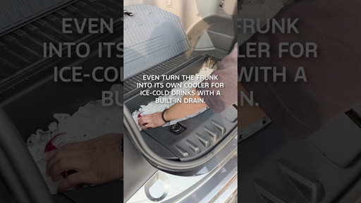 Packing the Mega Power Frunk in F-150® Lightning® for an Outdoor Adventure