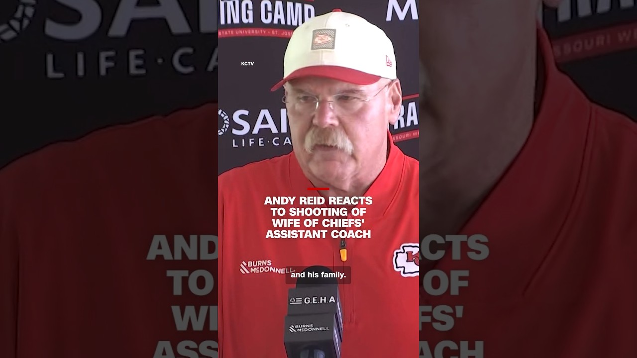 Andy Reid reacts to shooting of wife of Chiefs’ assistant coach