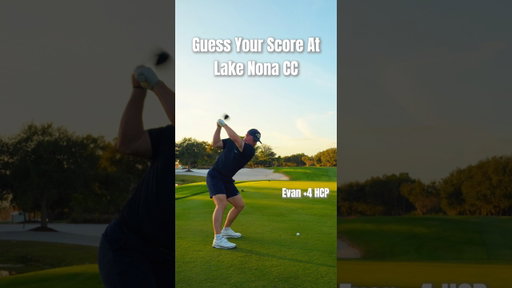 Guess Your Score ft. Evan Thompson #paryard #golf #golfskill #golfswing #golfer #golflife
