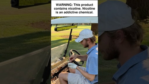 Nothing pairs with 18 holes like a smooth pouch. #golflife #golf #golfcommunity