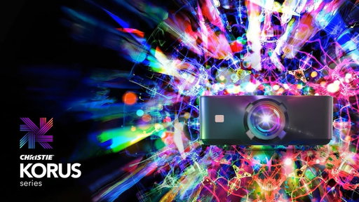 Meet Christie Korus Series, our new 4K 1DLP laser projectors