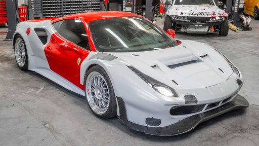 The Final Assembly Of The Ferrari 488 GT3!