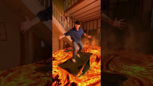POV: The floor is lava…