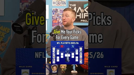 Give Me Your Picks For Every Game Of The 2025 NFL Playoffs #shorts  #nflplayoffs #football #playoffs