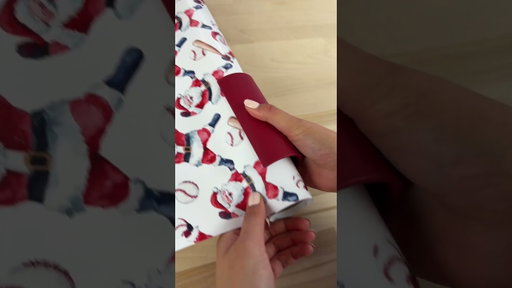 The easiest way to cut wrapping paper 🙌 #giftwrapping #diy #christmas #papercraft #gadgets #need