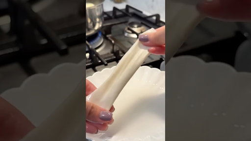 Not me making 5 MIN homemade noodles using leftover dumpling wrappers & shrimp paste 🥟🤣