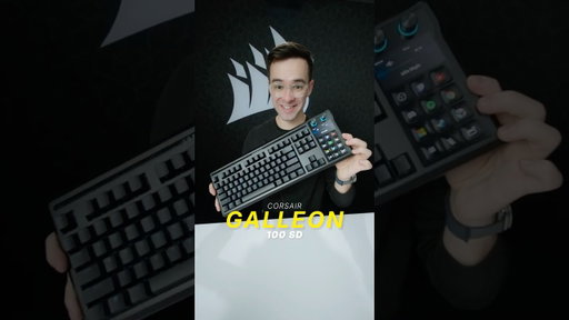Ultimate creator keyboard!? ⌨️ CORSAIR GALLEON 100 SD @ CES 2026