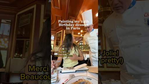 Birthdays are hard for me so this year I went to Paris alone #birthday #watercolor #foodillustration