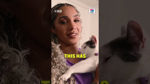 Behind the Scenes with Gabby Williams & Her Cat!