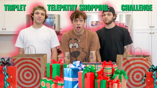 Triplet telepathy Target shopping challenge !!