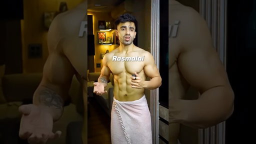 95g PROTEIN Rasmalai 🍮😋 #recipe #shorts #gym