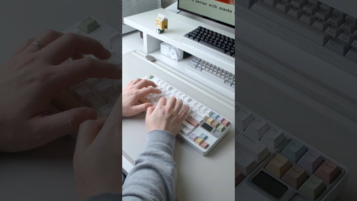 Addictive Color Therapy Keycaps 🎨⌨️✨️ #keycaps #asmr #keyboardasmr