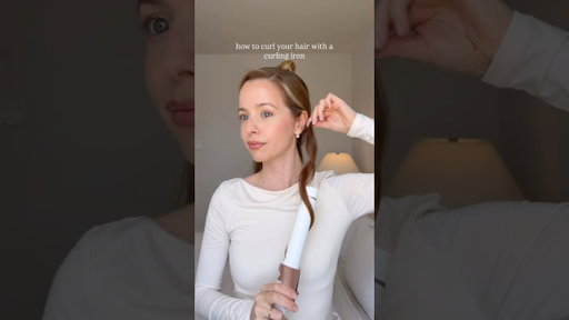 How to Curl Your Hair with a Curling Iron (Easy Tutorial)
