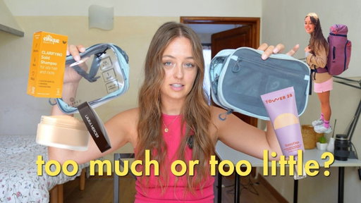 Toiletries and makeup you NEED to travel long term (full packing list)