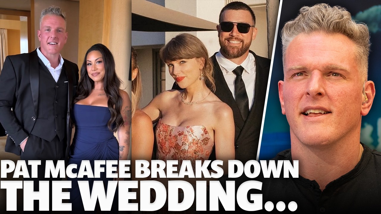Pat McAfee Tells All About His Experience At The Taylor Swift & Travis Kelce Wedding
