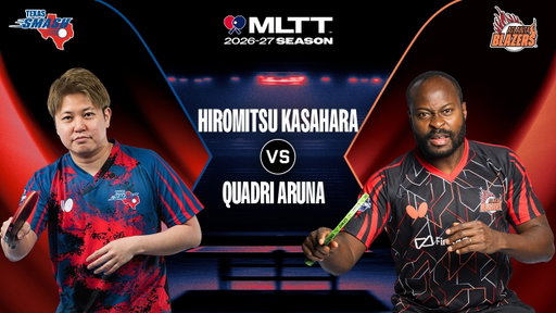 MATCH HIGHLIGHTS: Hiromitsu Kasahara vs Quadri Aruna| MLTT  Week 3 (Pleasantville, NY)