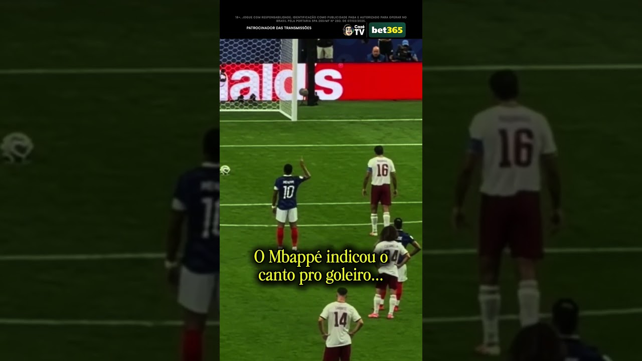 O DICTADOR MBAPPÉ MANDOU E O GOLEIRO OBEDECEU... 👀🇫🇷