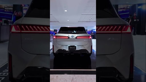 Show: Stolen. The iX3 at the Canadian International Auto Show. @mtrel  #BMWCanada #CIAS2026