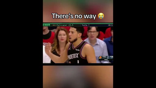 Imagine losing Pelicans +5.5 points on this 😅