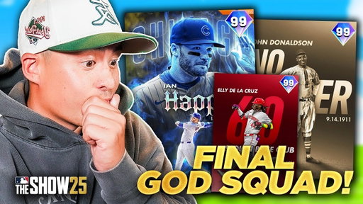 My Final God Squad of MLB The Show 25...?