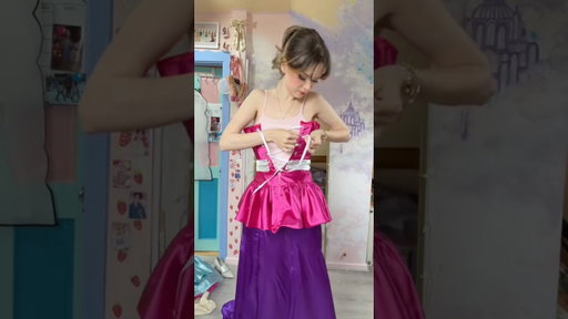 Do you recognise this dress? 🤩💖 #barbie #fashion #sewing #diy #cosplay