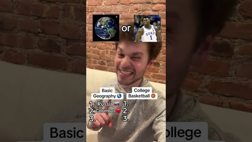 Geography or College Basketball? 🤔