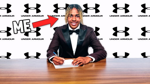 I Signed A Pro Contract With A Major Sports Brand!