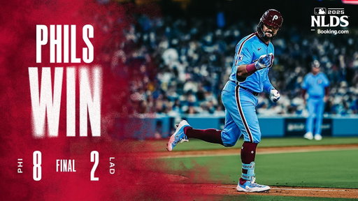 Phillies vs. Dodgers NLDS Game 3 Highlights (10/8/25) | MLB Highlights