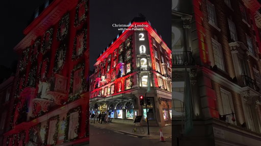 The magic of London at Christmas with my Osmo Pocket 3 🤶🎄