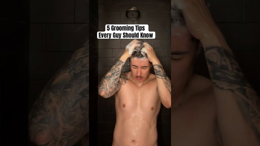 5 Grooming Tips Every Guy Should Know. #selfcare #selfimprovement #grooming #mensgrooming