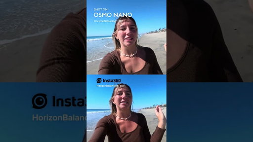 Comparing the DJI Osmo nano with the Instagram360 GO 3s on my walk today! #vloggingcamera #povcamera