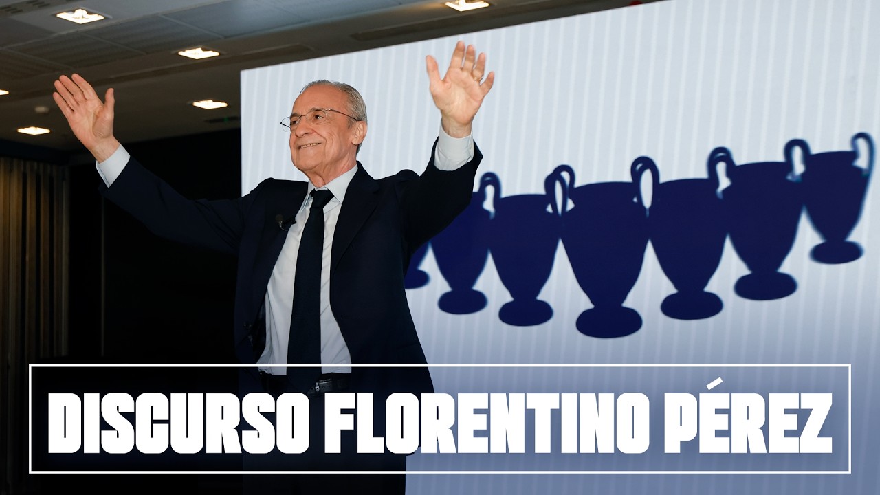 FLORENTINO PÉREZ'S SPEECH AFTER WINNING REAL MADRID ELECTIONS
