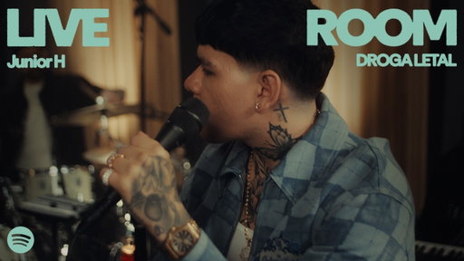 Junior H - DROGA LETAL (Live) | Spotify Live Room