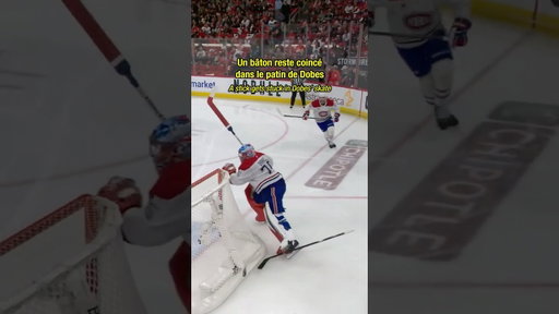 Goalie blooper alert 😅 #NHL #Shorts