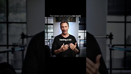 You work harder for things you don't need. Ryan Blair calls that the moment things start owning you.