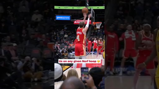Luke’s jumper is as smooth as we all think ours are 🥰🥰🥰 #nba #hawks #lukekennard #nerf