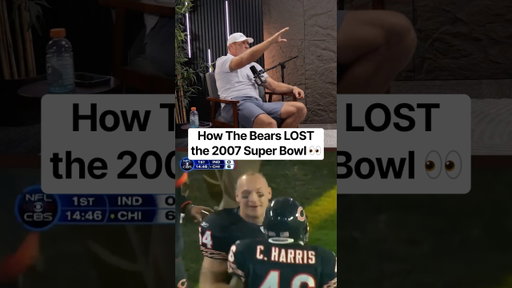 WHY The Bears LOST the Super Bowl 😳 #chicagobears #beardown #bears #indianapoliscolts