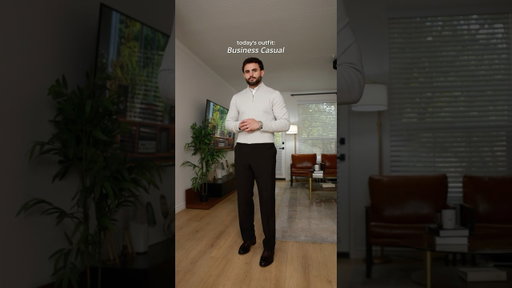 Modern men's business casual outfit idea