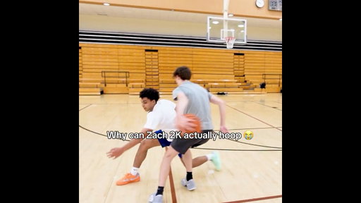 Can Zach 2K ACTUALLY Hoop?