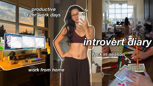 slice of life 🛋️ 12hr work days, last week of internship, cozy loft living & back to school prep