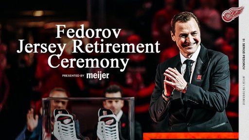 No. 91 Sergei Fedorov Jersey Retirement Ceremony | Jan. 12, 2026