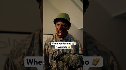 When you lose no 🥜 November‼️🤣 #comedyshorts #sketchcomedy #snl